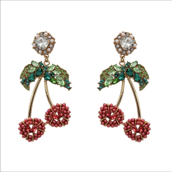Jewelry - 🍒CHERRY EARRINGS🍒 Jewelry - 🍒CHERRY EARRINGS🍒